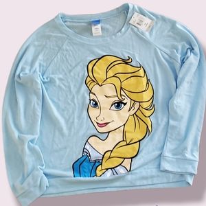 Disney's Frozen Loungewear Comfort Cute Sweatshirt Pull Over